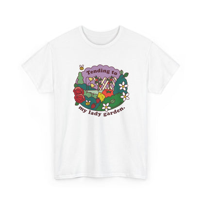 My lady garden classic cotton t shirt