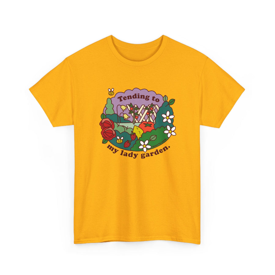 My lady garden classic cotton t shirt