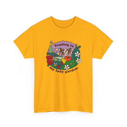 My lady garden classic cotton t shirt