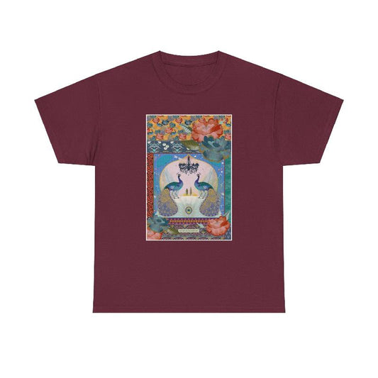 Opulent Peacock classic cotton t shirt