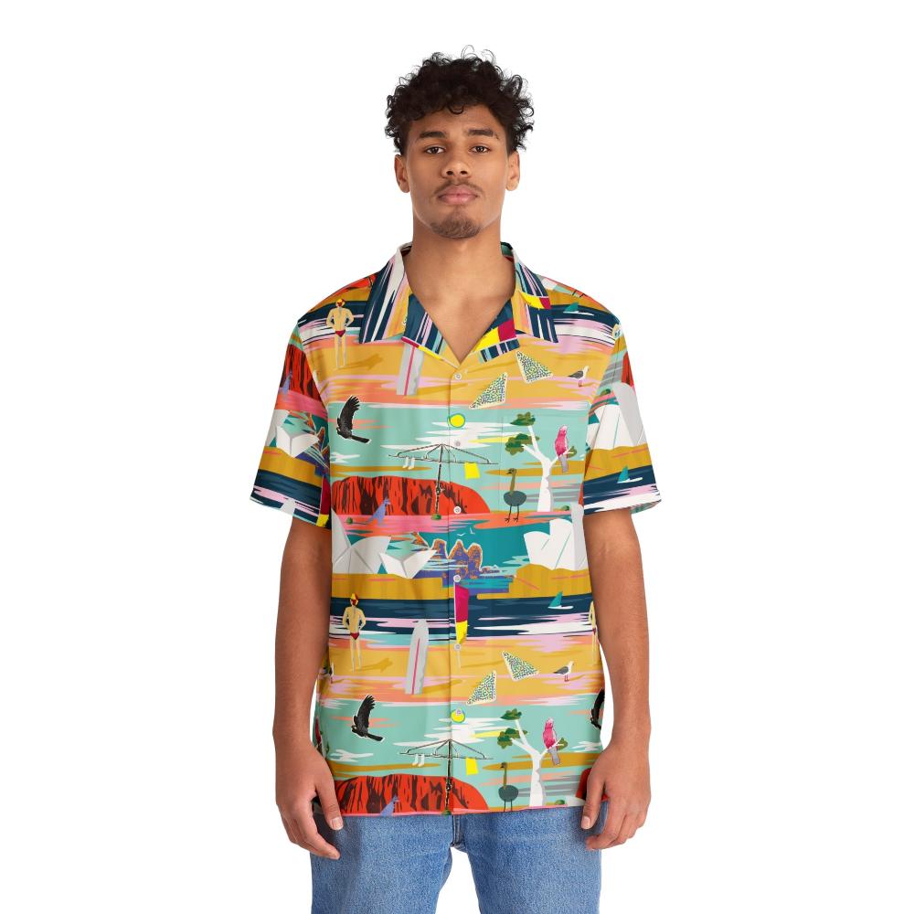 Paint by Numbers Downunder Hawaiian Shirt