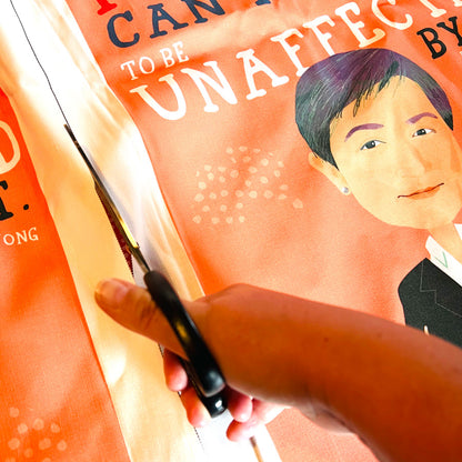 Choose Politics Penny Wong tea towel