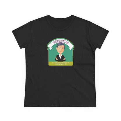 Penny Wong Choose Politics quote semi-fit t shirt