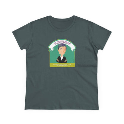 Penny Wong Choose Politics quote semi-fit t shirt