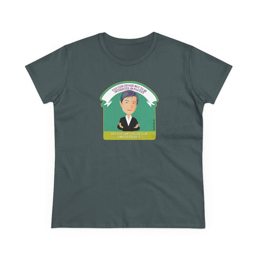 Penny Wong Choose Politics quote semi-fit t shirt
