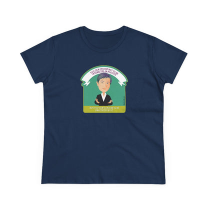 Penny Wong Choose Politics quote semi-fit t shirt