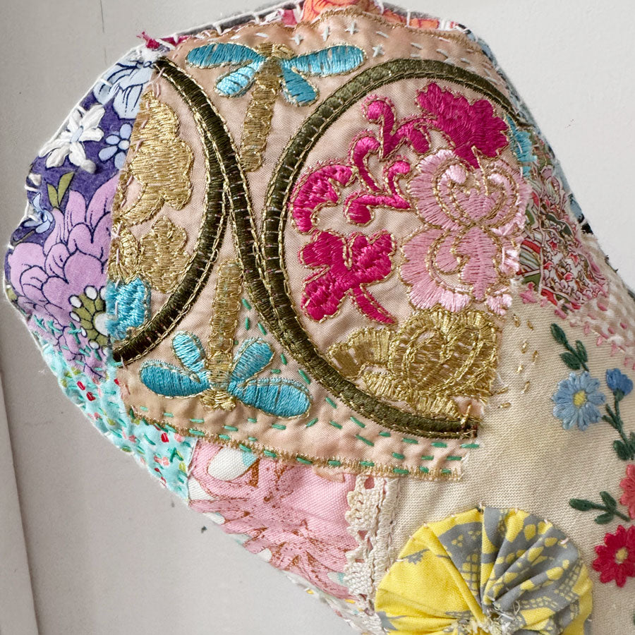 Handmade Heart: Playful Poodles cushion