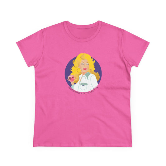 Pour myself a cuppa ambition semi-fit t shirt