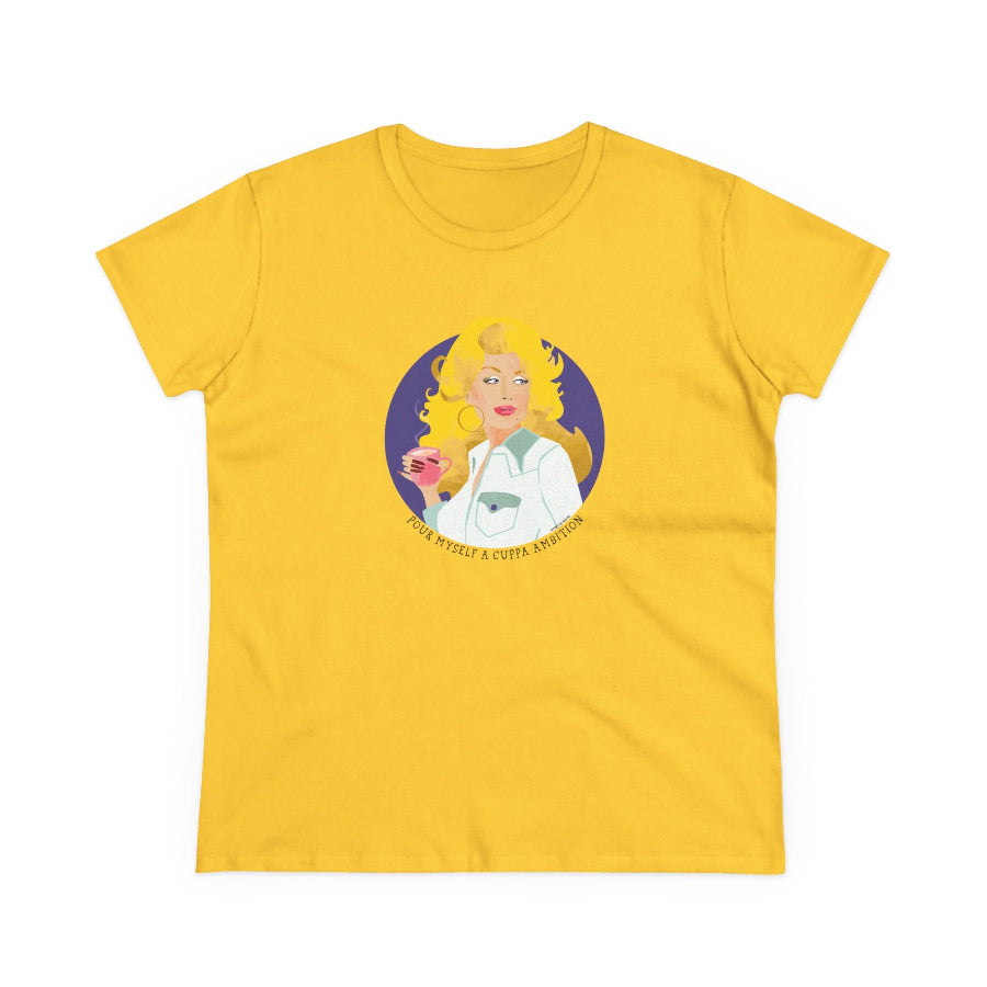 Pour myself a cuppa ambition semi-fit t shirt