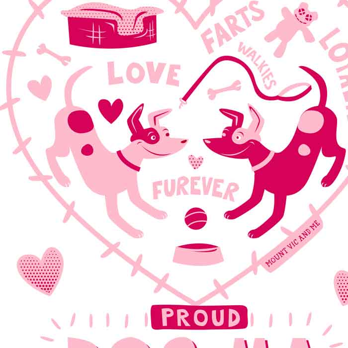 Proud Dog Ma Furever t shirt