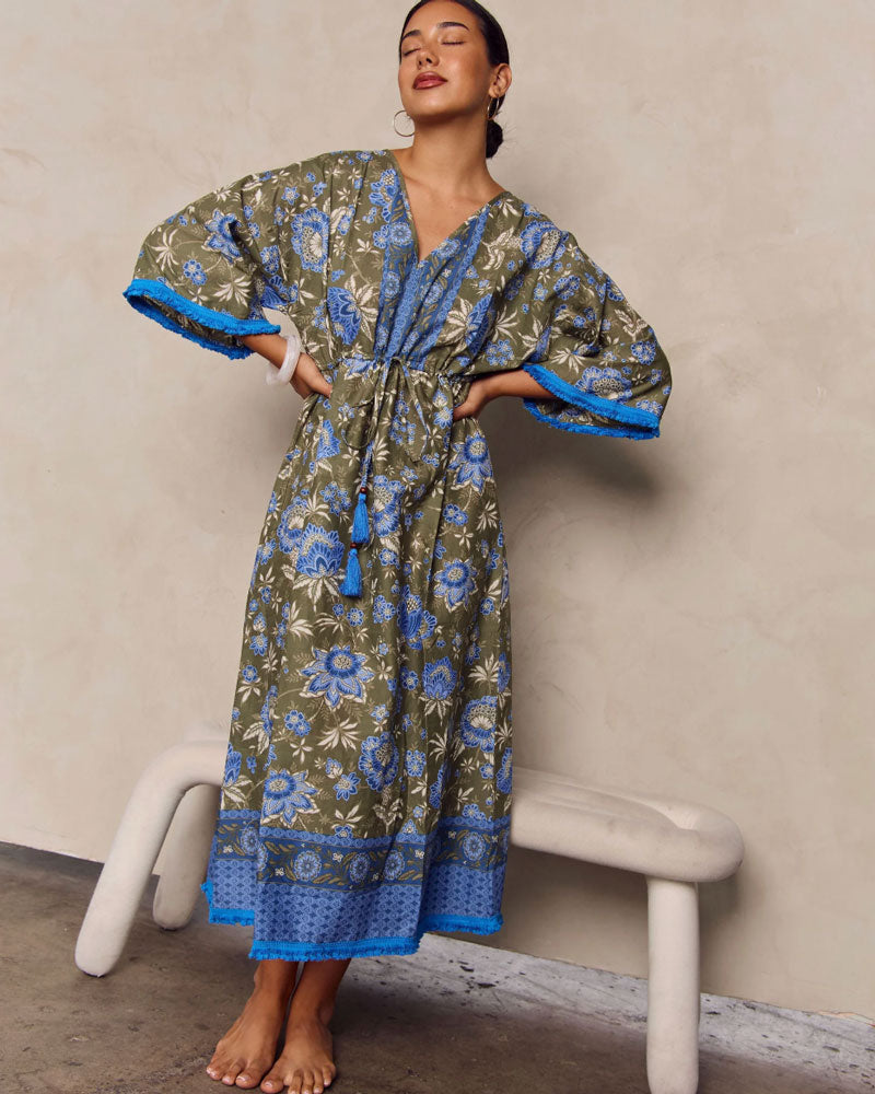 Rio dress Meadow 1XL-4XL