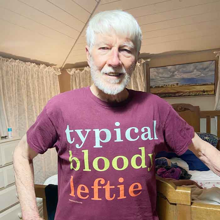 Typical Bloody Leftie classic cotton t shirt