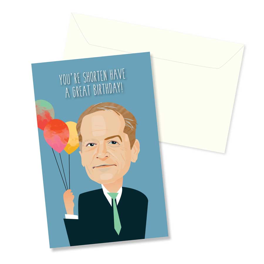 Political greeting cards