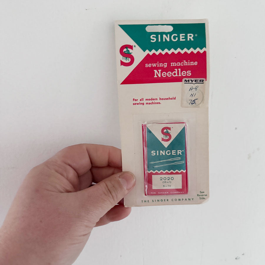 Snger sewing machine needles