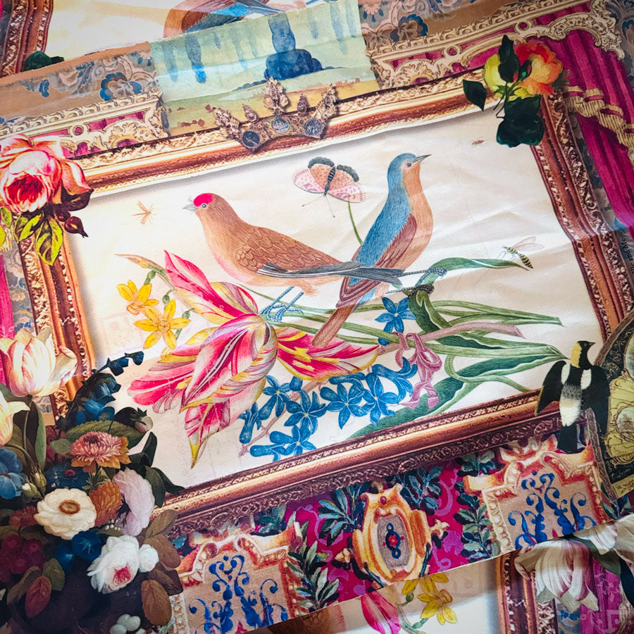 Slow Stitch maximalist panels large