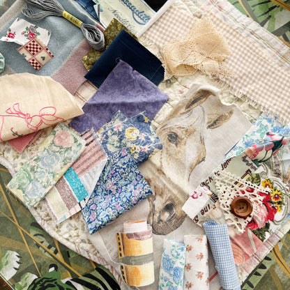 Slow stitch country rose pack