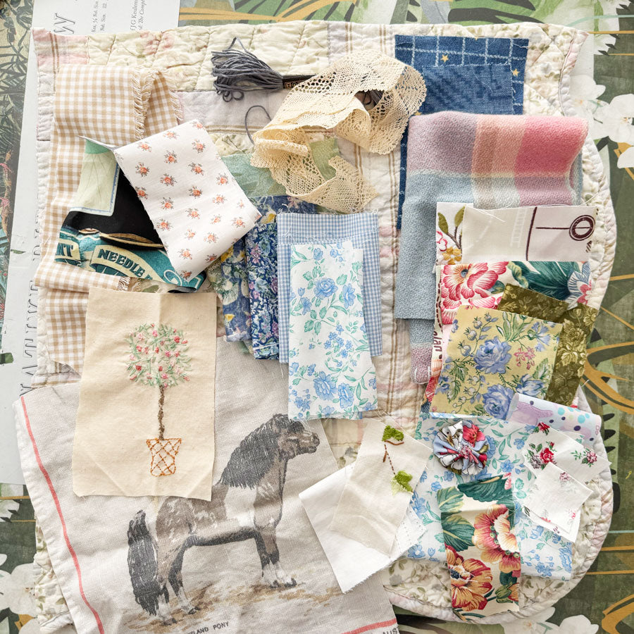 Slow stitch country rose pack