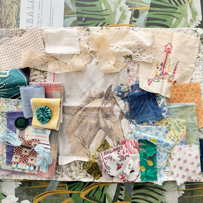 Slow stitch country rose pack