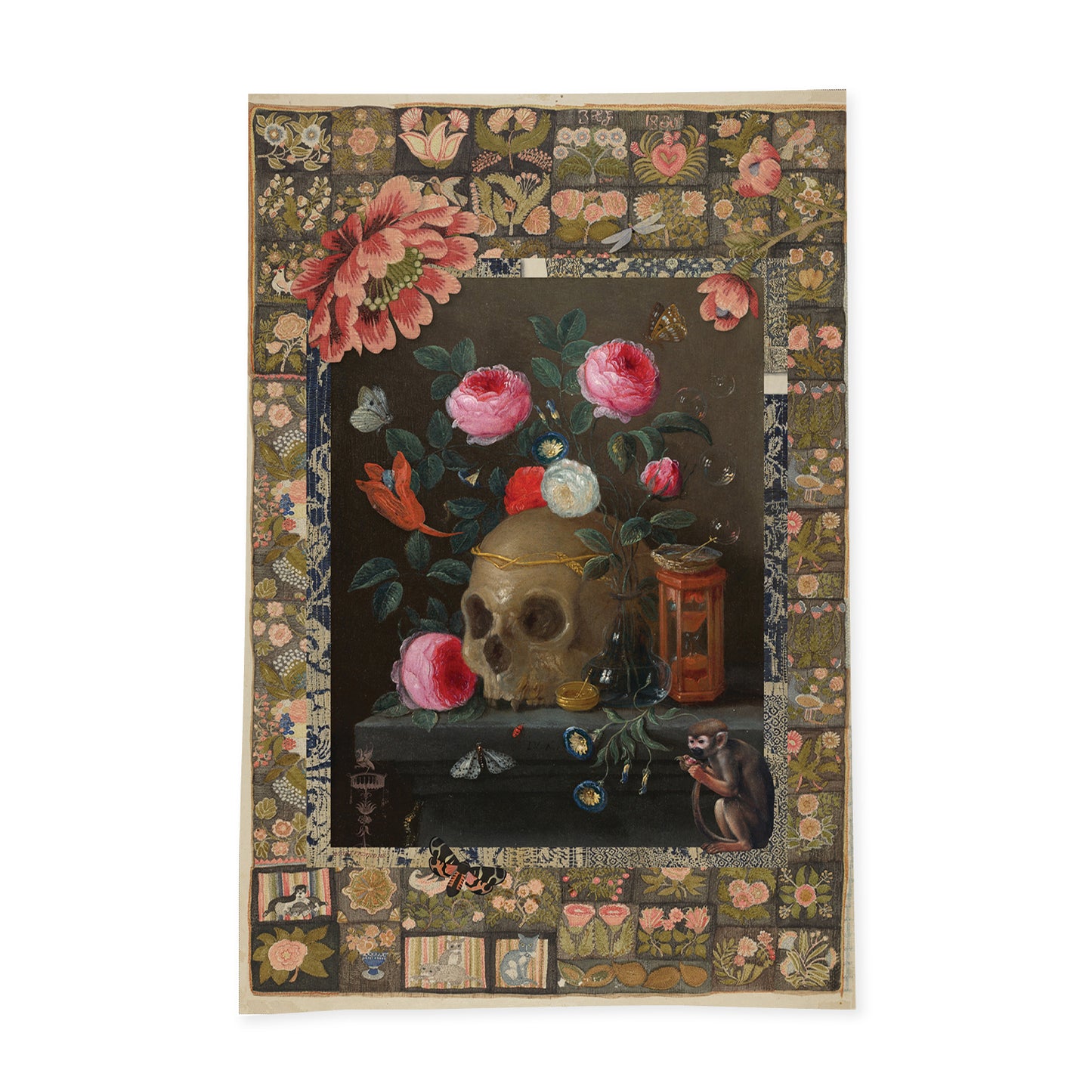 Slow Stitch maximalist panels large