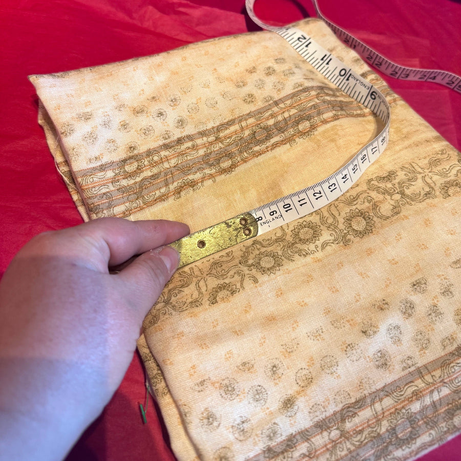 Soft patterned linen