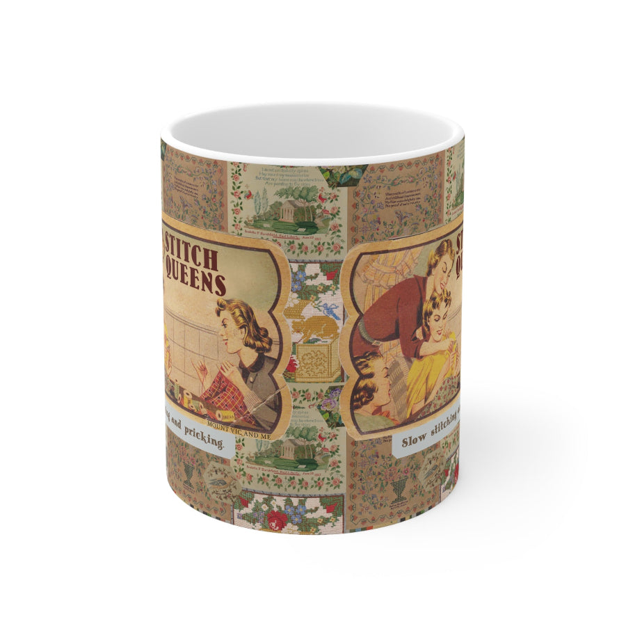 Stitch Queens mug