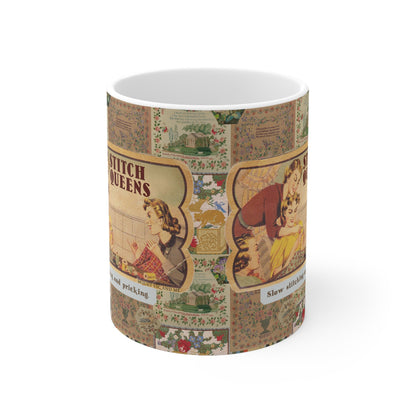 Stitch Queens mug