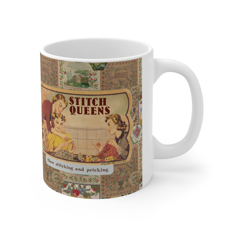 Stitch Queens mug