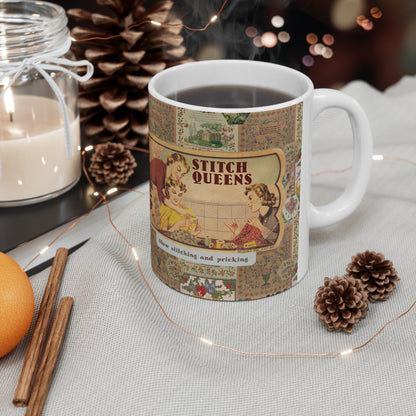 Stitch Queens mug