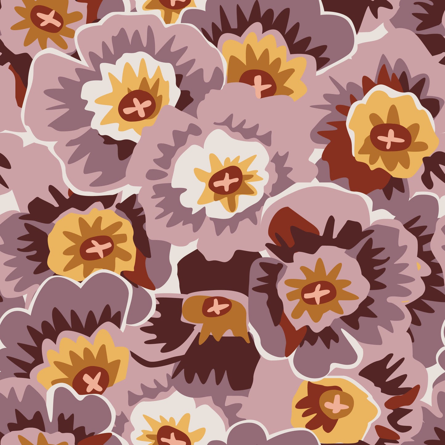 Fabric MVAM: Sweet Retro Floral