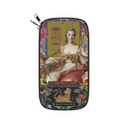 The Goddess of the Hunt passport wallet