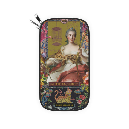 The Goddess of the Hunt passport wallet