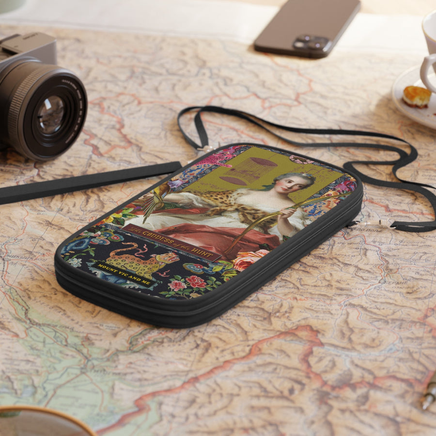 The Goddess of the Hunt passport wallet