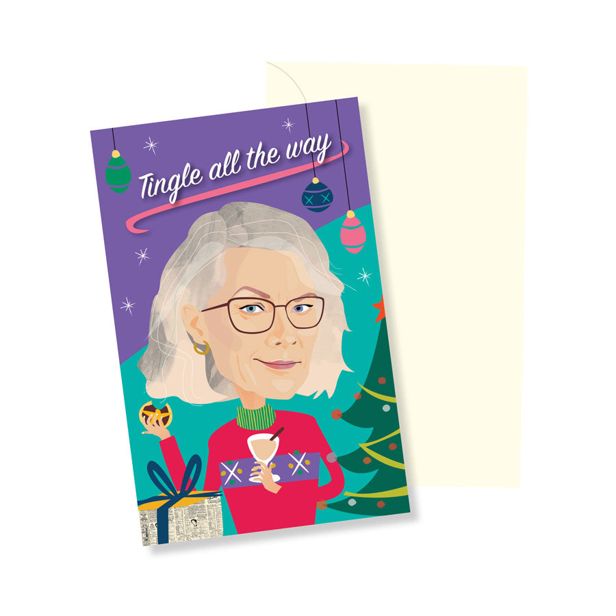 Political Christmas greeting cards