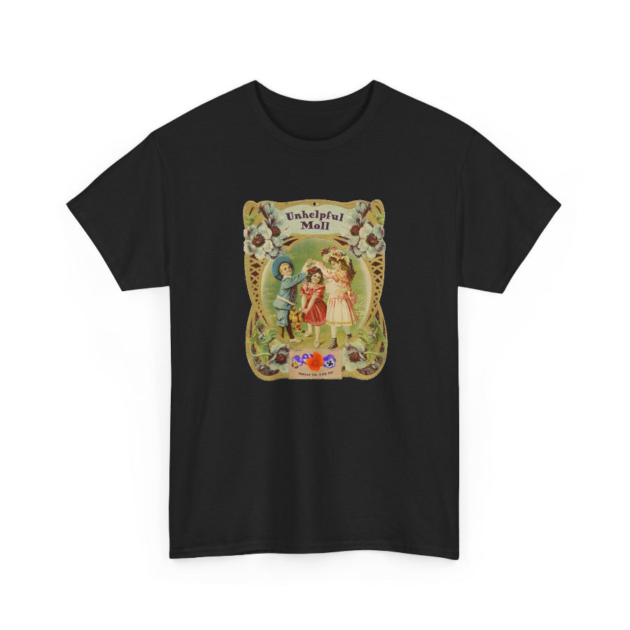 Unhelpful Moll classic cotton t shirt