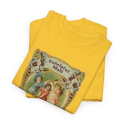 Unhelpful Moll classic cotton t shirt