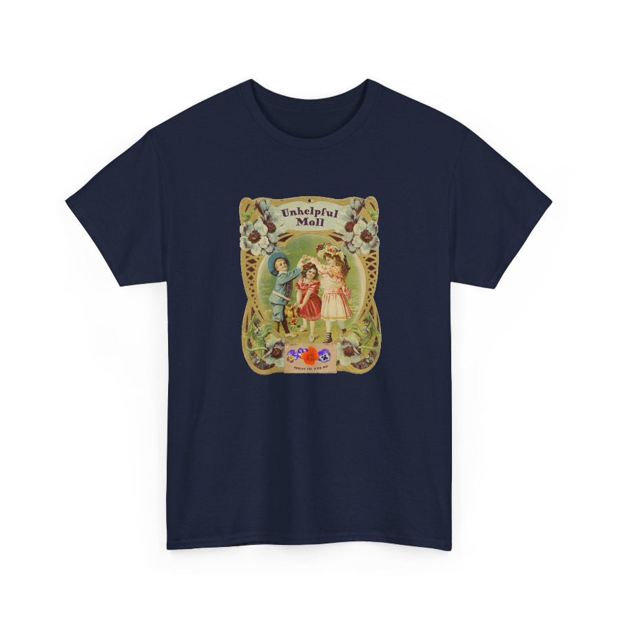 Unhelpful Moll classic cotton t shirt