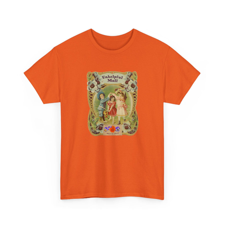 Unhelpful Moll classic cotton t shirt