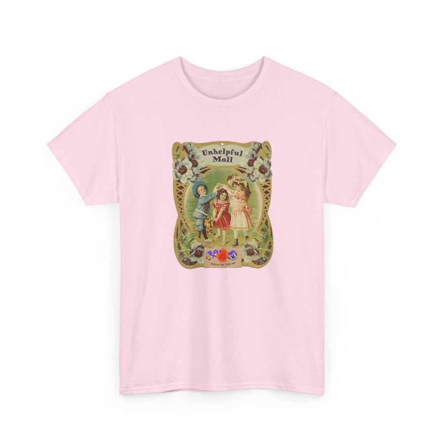 Unhelpful Moll classic cotton t shirt