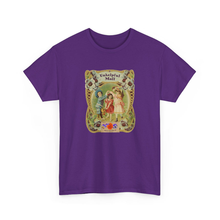 Unhelpful Moll classic cotton t shirt