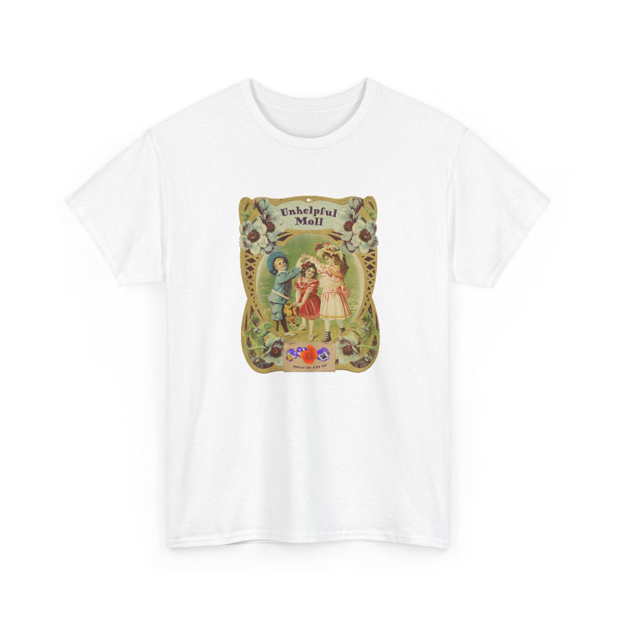 Unhelpful Moll classic cotton t shirt