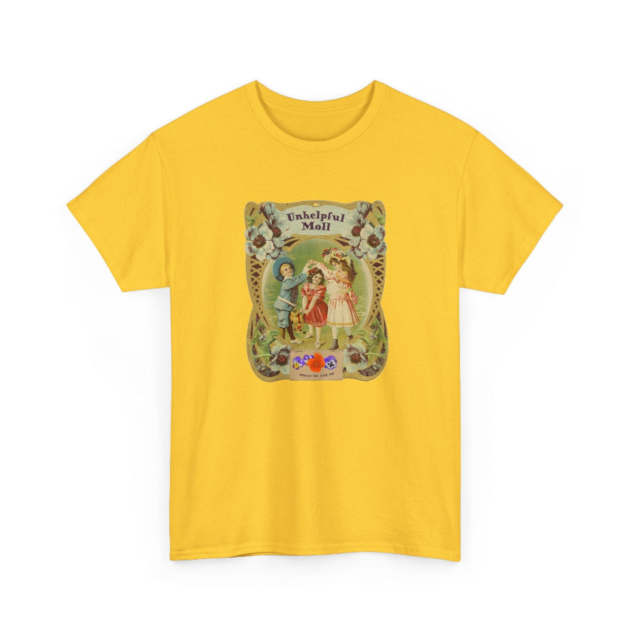 Unhelpful Moll classic cotton t shirt
