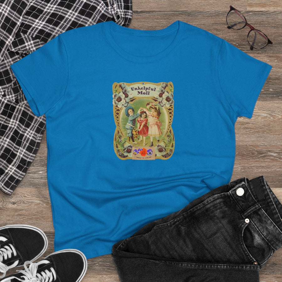 Unhelpful Moll semi-fit t shirt