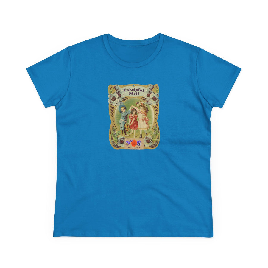 Unhelpful Moll semi-fit t shirt