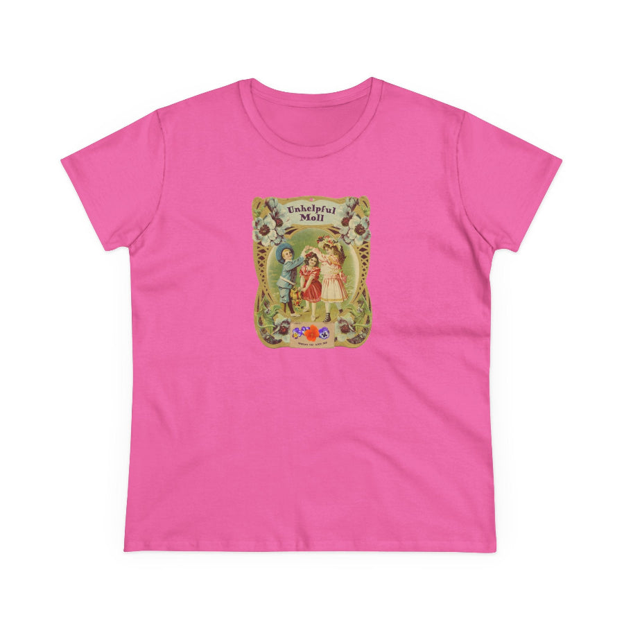 Unhelpful Moll semi-fit t shirt