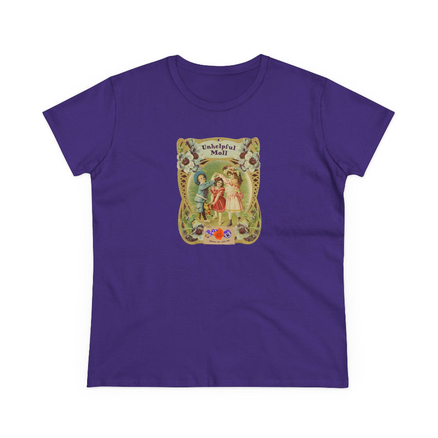 Unhelpful Moll semi-fit t shirt