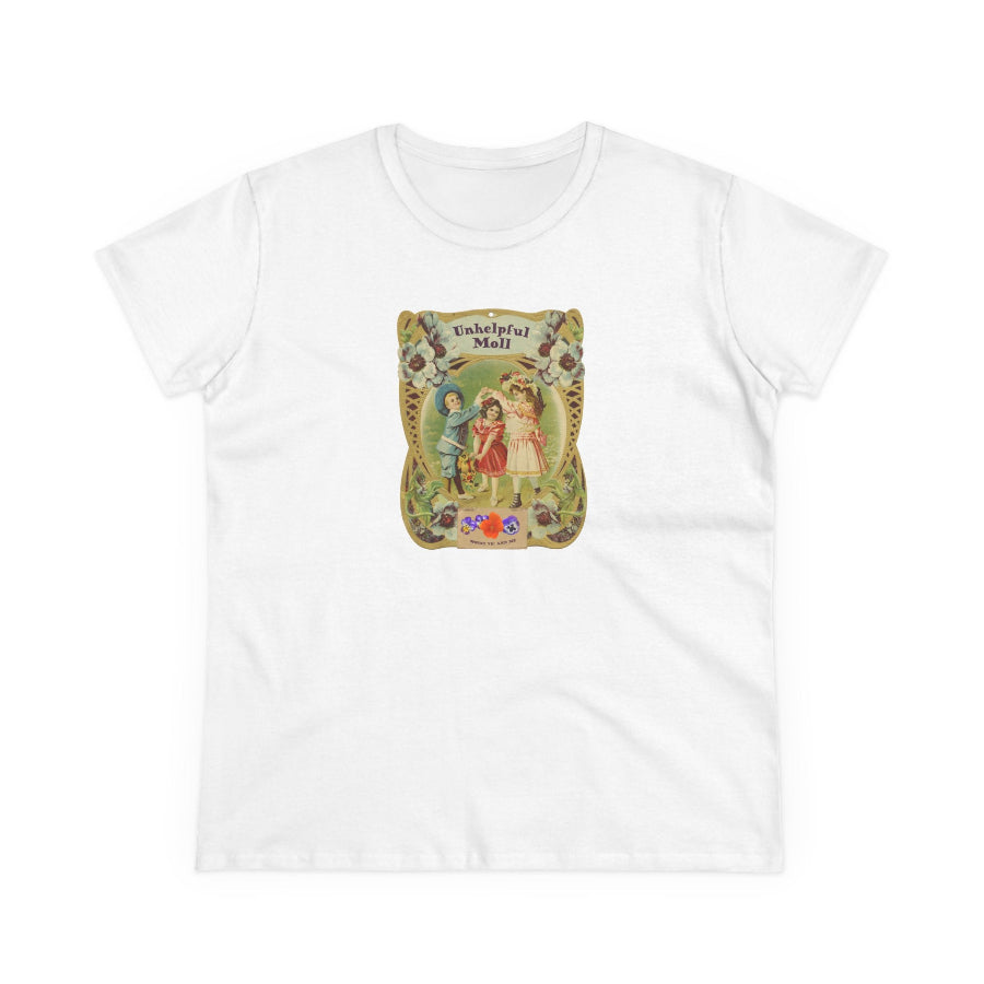 Unhelpful Moll semi-fit t shirt