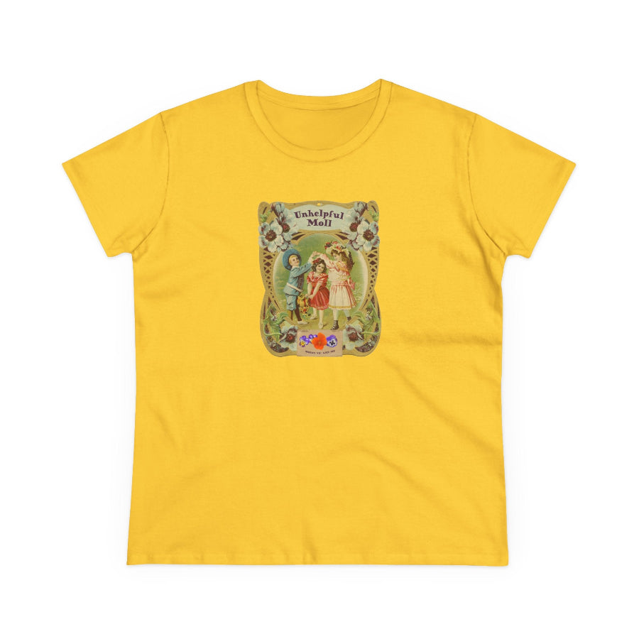 Unhelpful Moll semi-fit t shirt