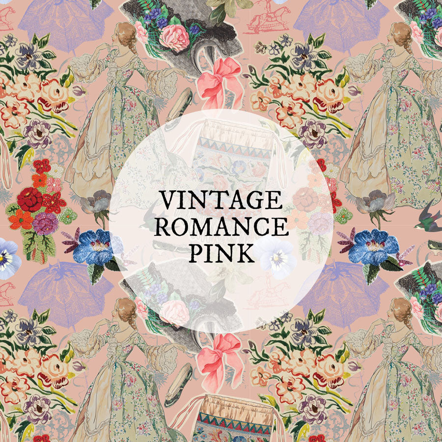 Fabric : Vintage Romance pink