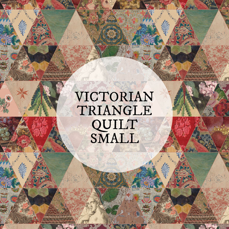 Fabric : Victorian triangle quilt small