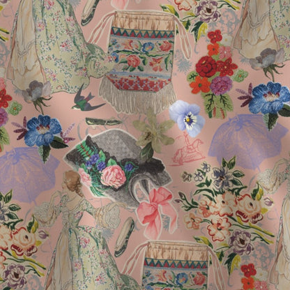 Fabric : Vintage Romance pink